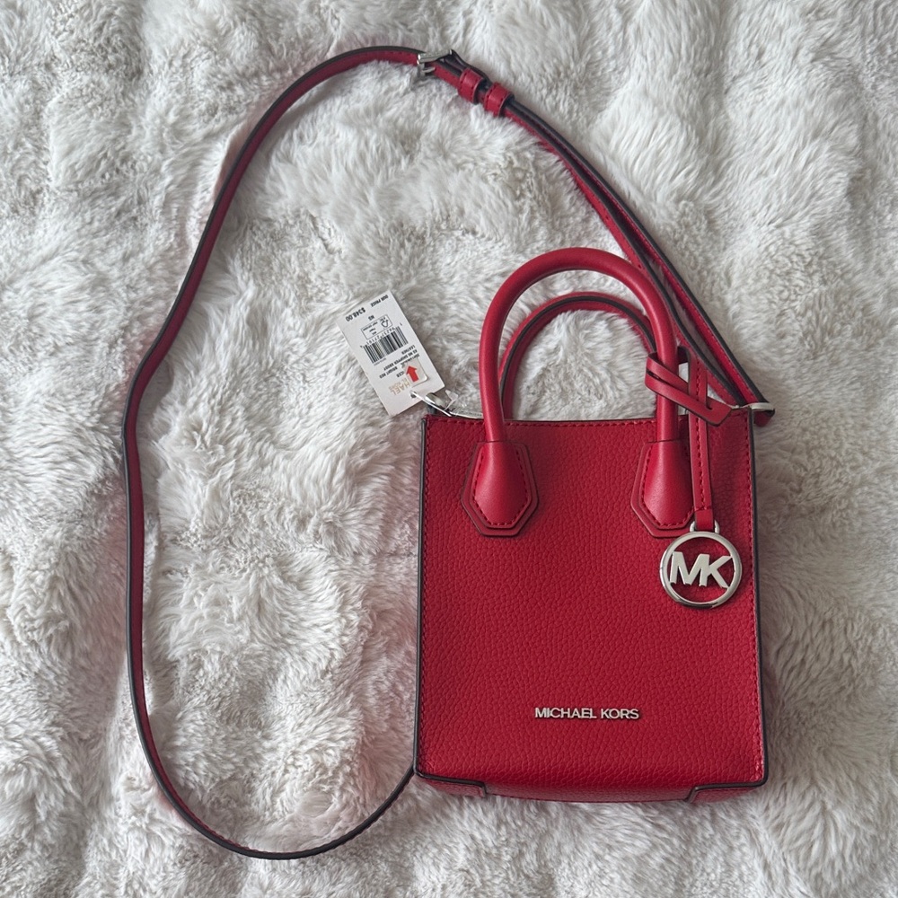 Michael Kors Cherry Red Mini Bag (new with tags)